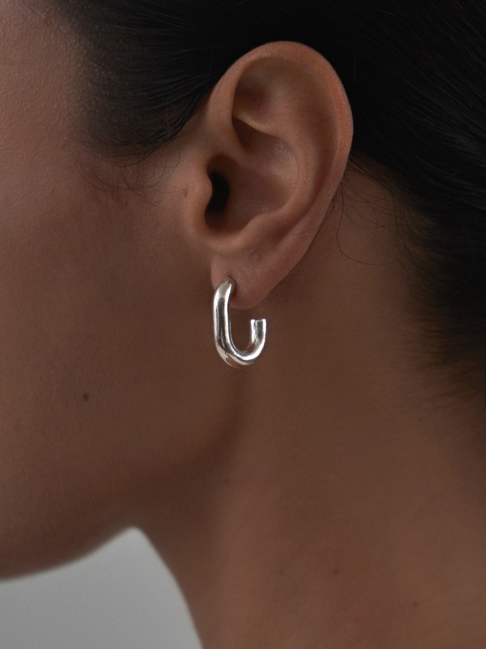 simple pipe earrings